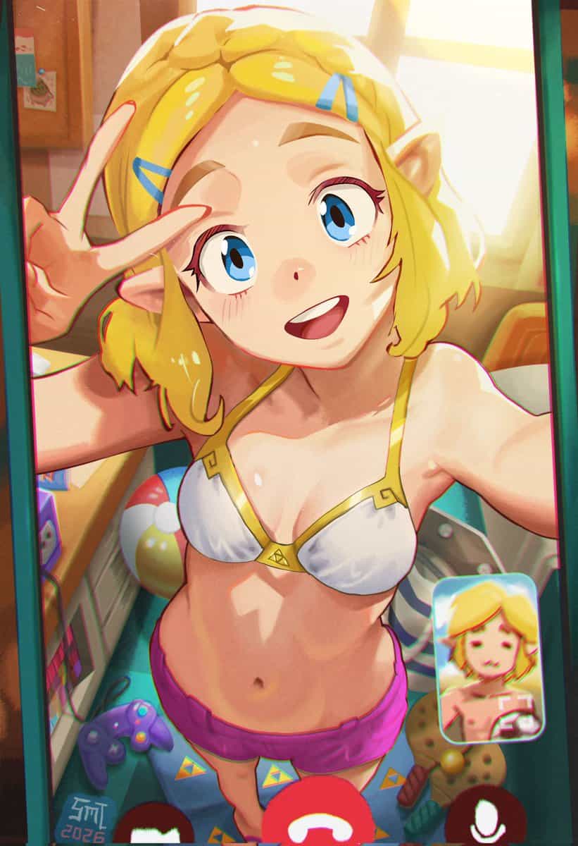 Жаркое предложение Зельды: Линк не устоял! 1