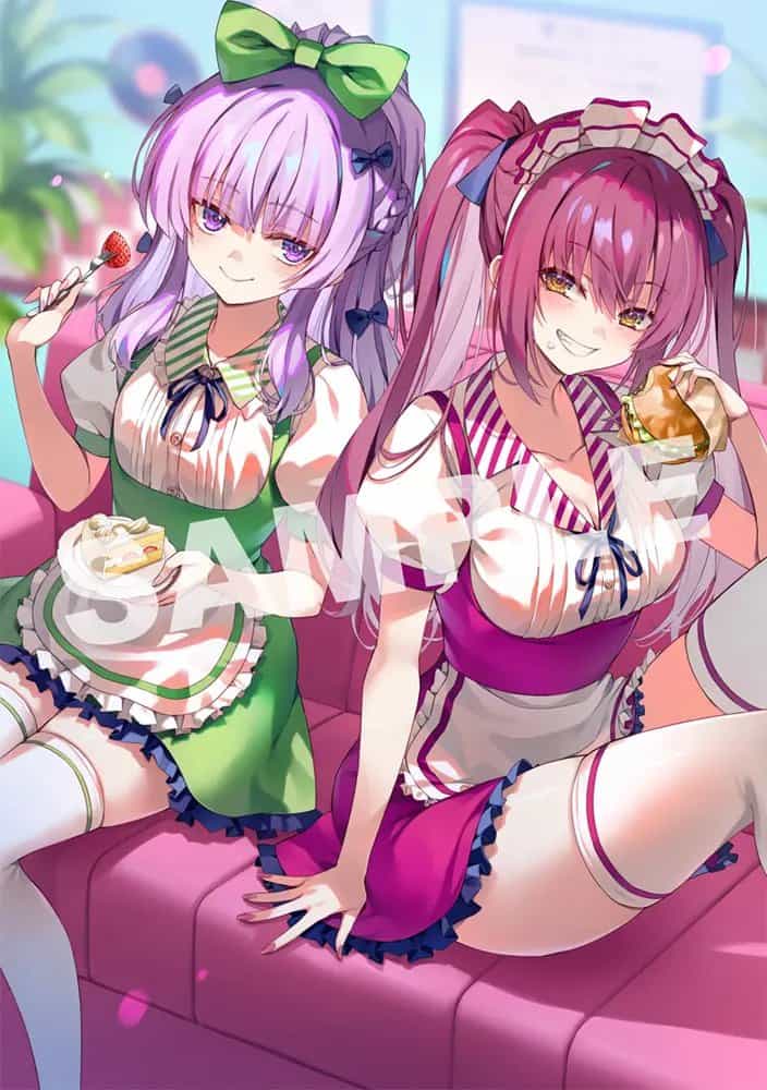 Сакаянаги Арису и Амасава Ичика для Blu-ray «Класса превосходства S4» 1