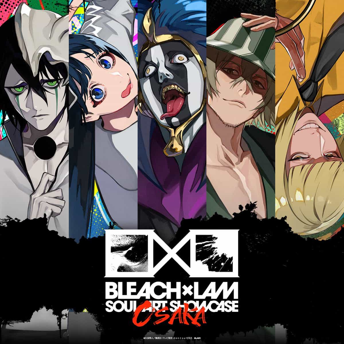 BLEACH x LAM: Все персонажи представлены на ивенте в Осаке!