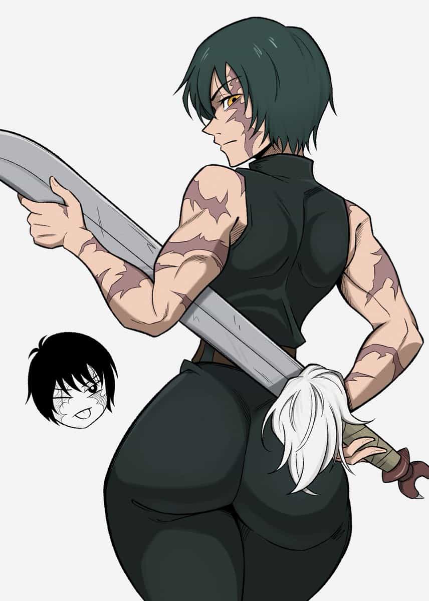 Маки Зенин из Магической битвы: Воин, не знающий преград! 1