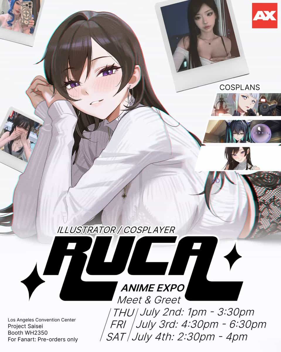 Эксклюзивный фанарт на Anime Expo: Встречайте автора! 1
