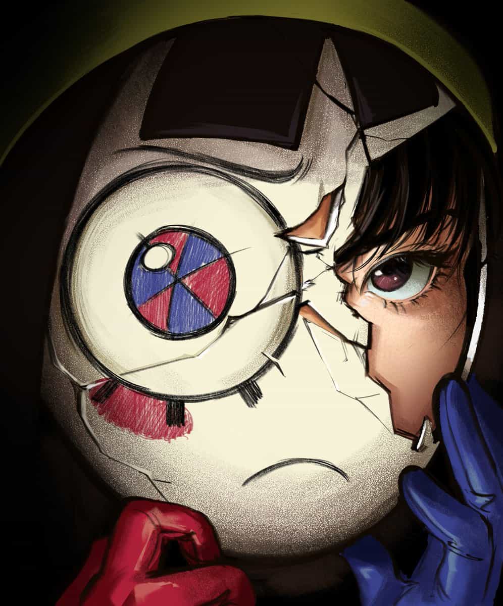 Удивительный Цифровой Цирк: Треснувшая Кавайная Маска 1