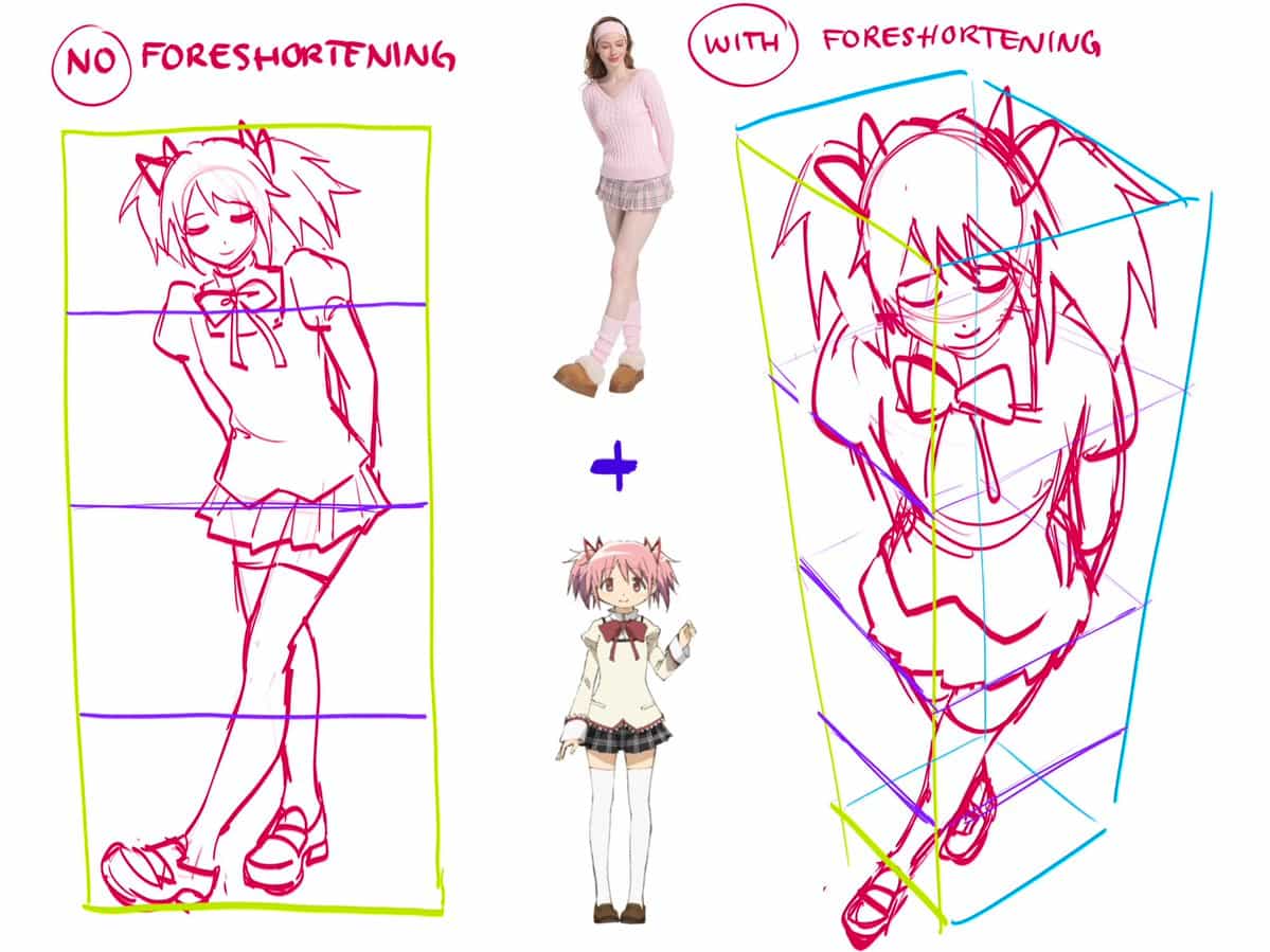 Мадока Магика: Урок ракурса с Мадокой 1