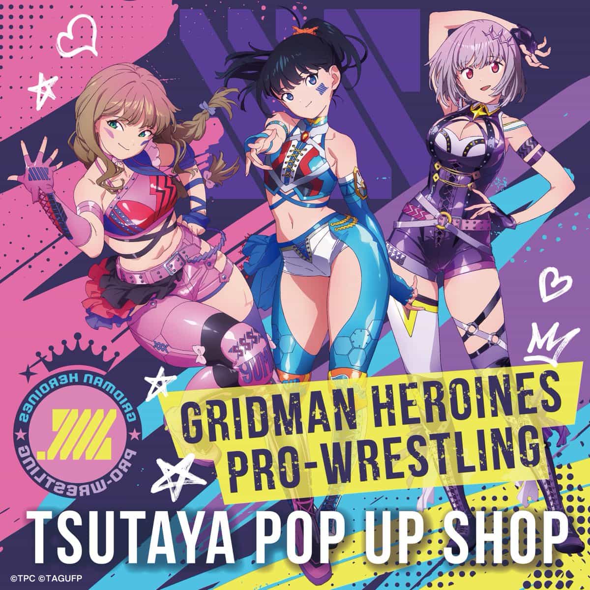 Героини Gridman Universe выходят на ринг! 1