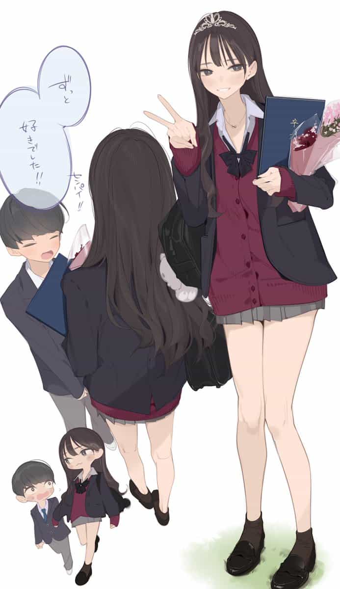 Выпускница: трогательная иллюстрация прощания со школой 1