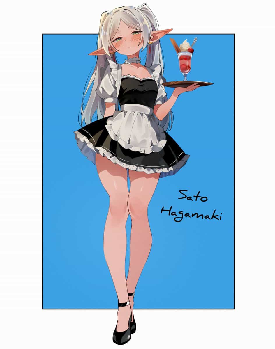 Фрирен в образе горничной: волшебная прислуга! 1