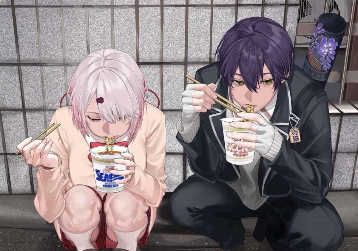 Моти-моти: Офис спиритических консультаций — оригинальный арт 1