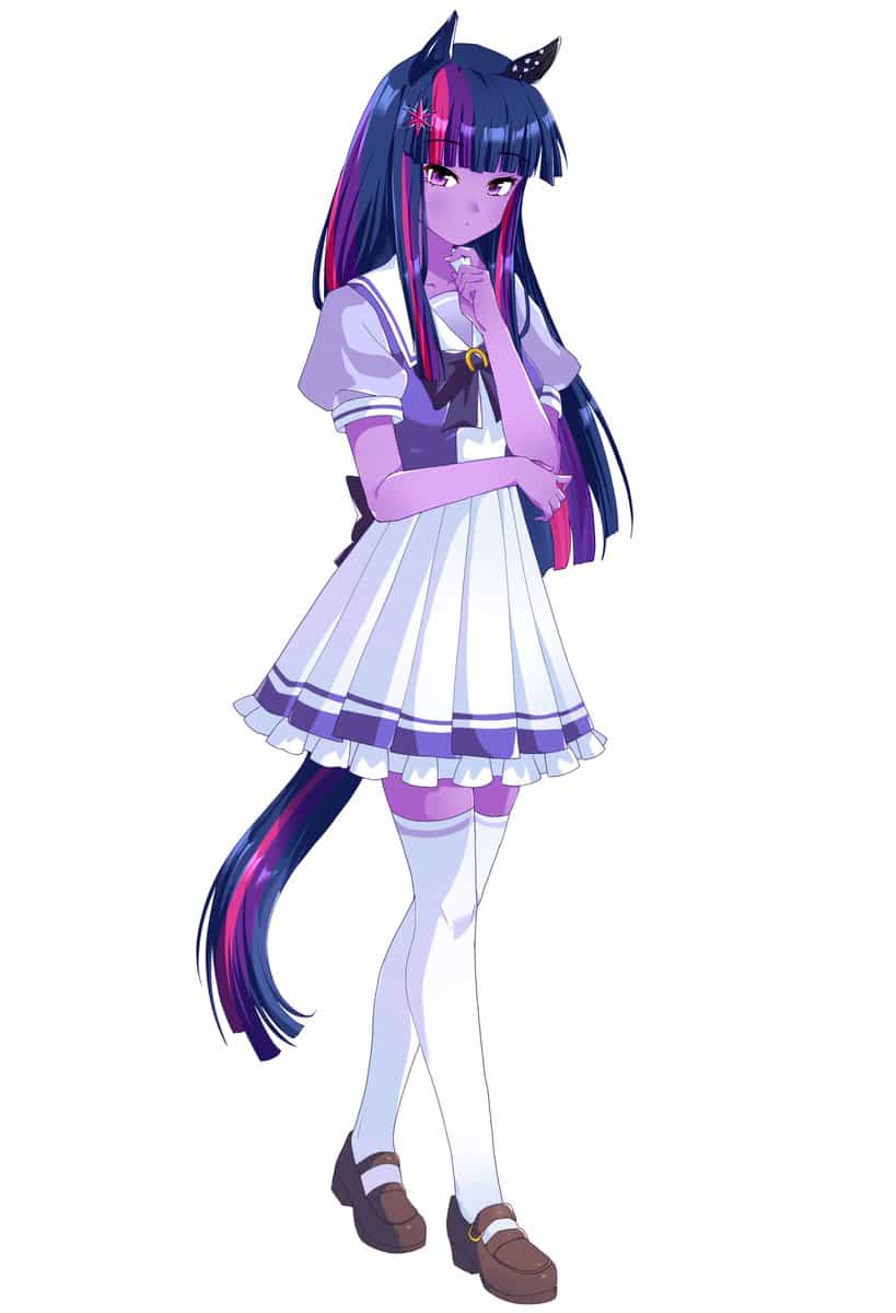 Твайлайт Спаркл в стиле Umamusume 1