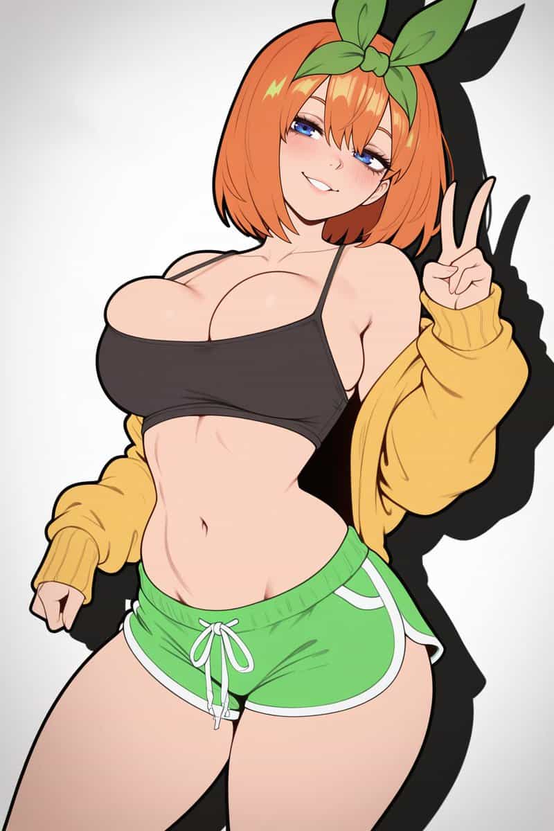 Квинтеты Накано: AI-арт из «Пяти невест» 1