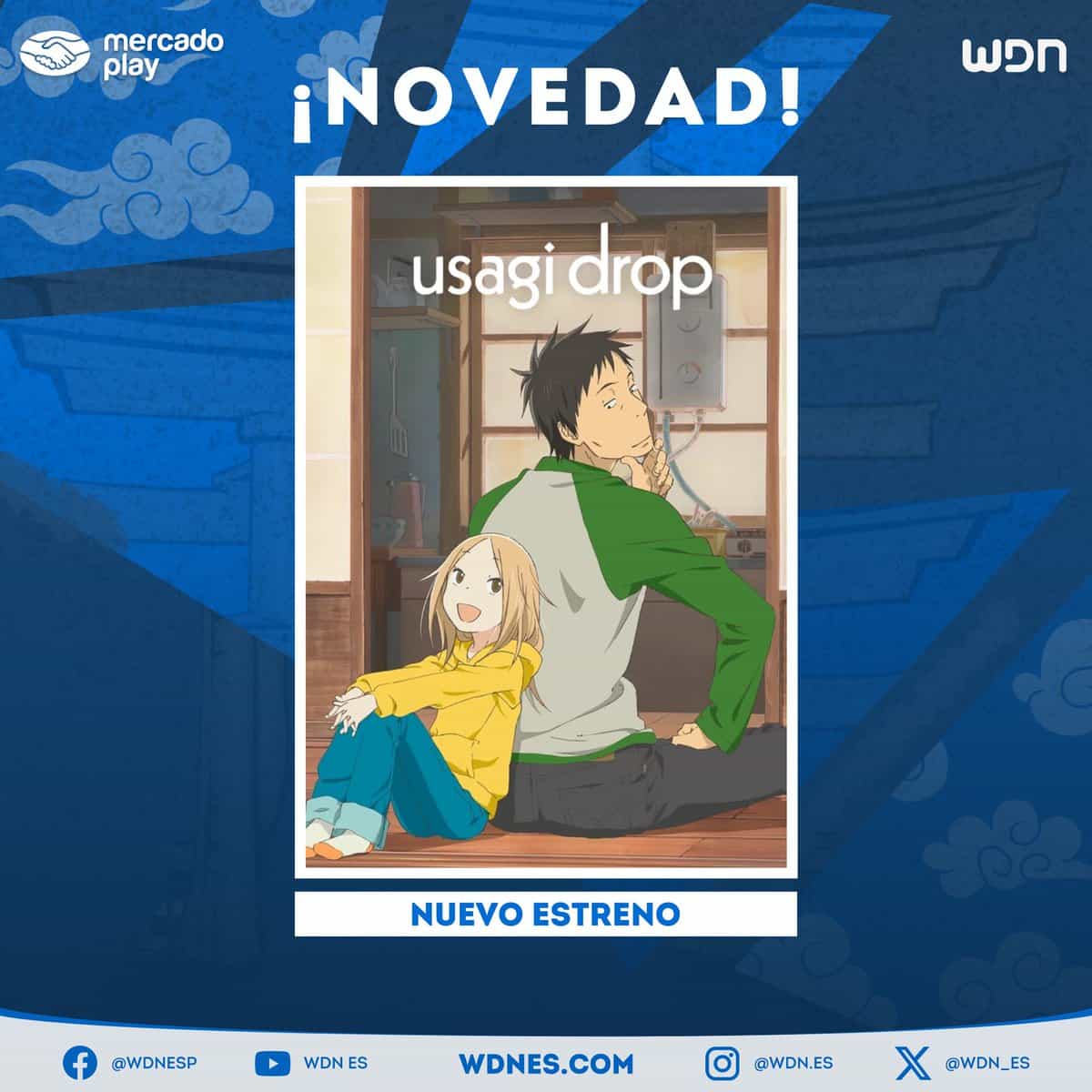 Аниме «Брошенный кролик» теперь доступно бесплатно на Mercado Play с латинским дубляжом 1