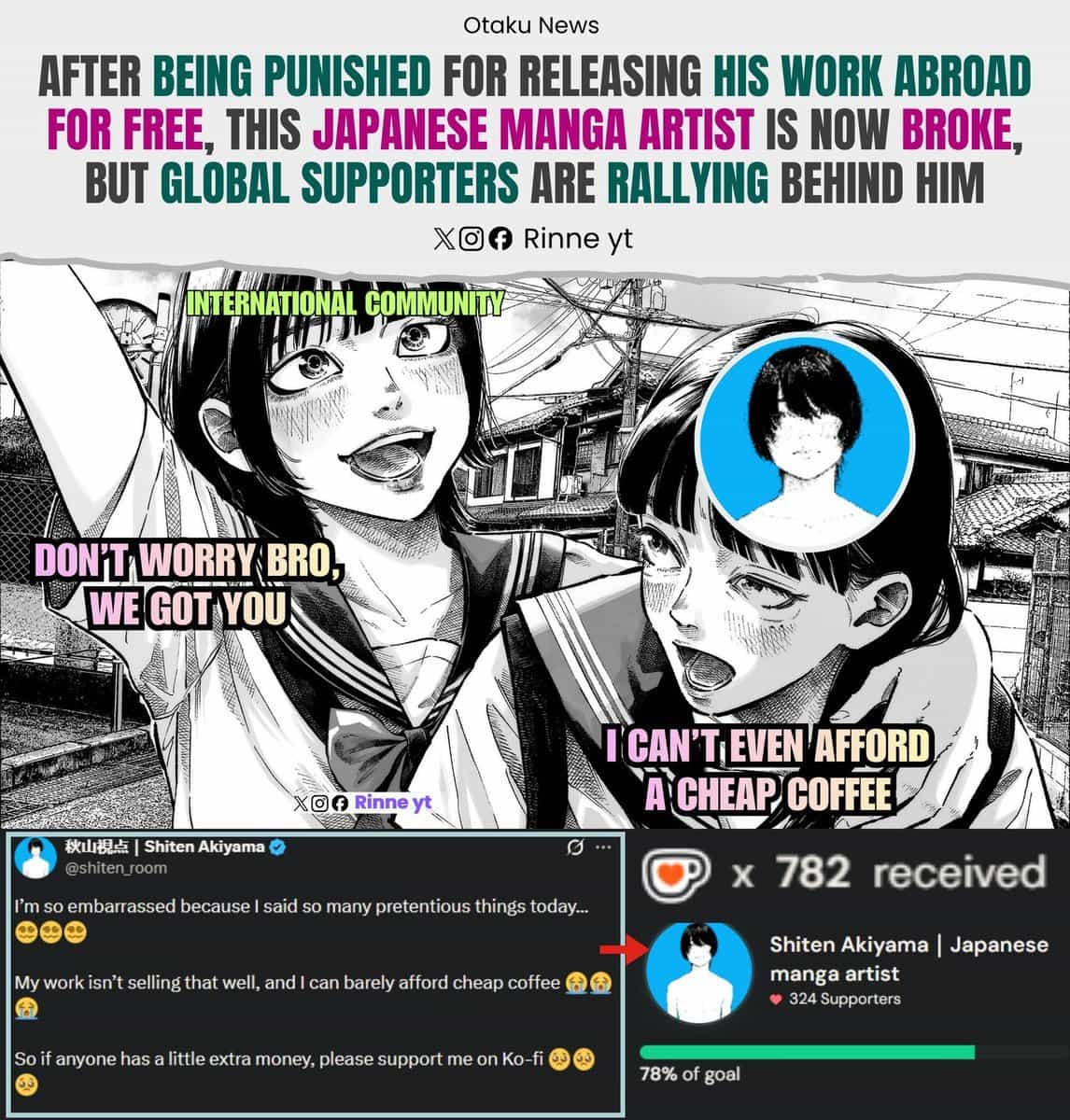 Фанаты поддержали мангаку после вмешательства издателя 1