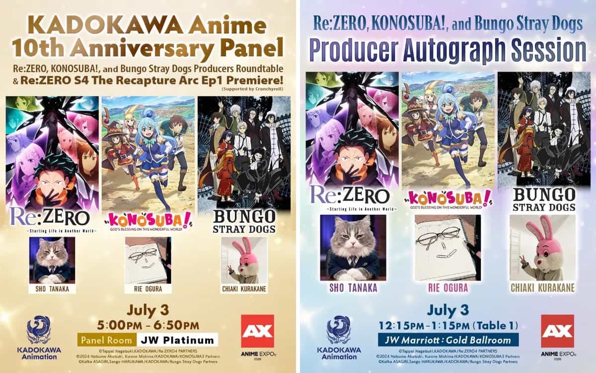 «Ре:Зеро 4 сезон», второй кур: ранний показ серии на Anime Expo через два года