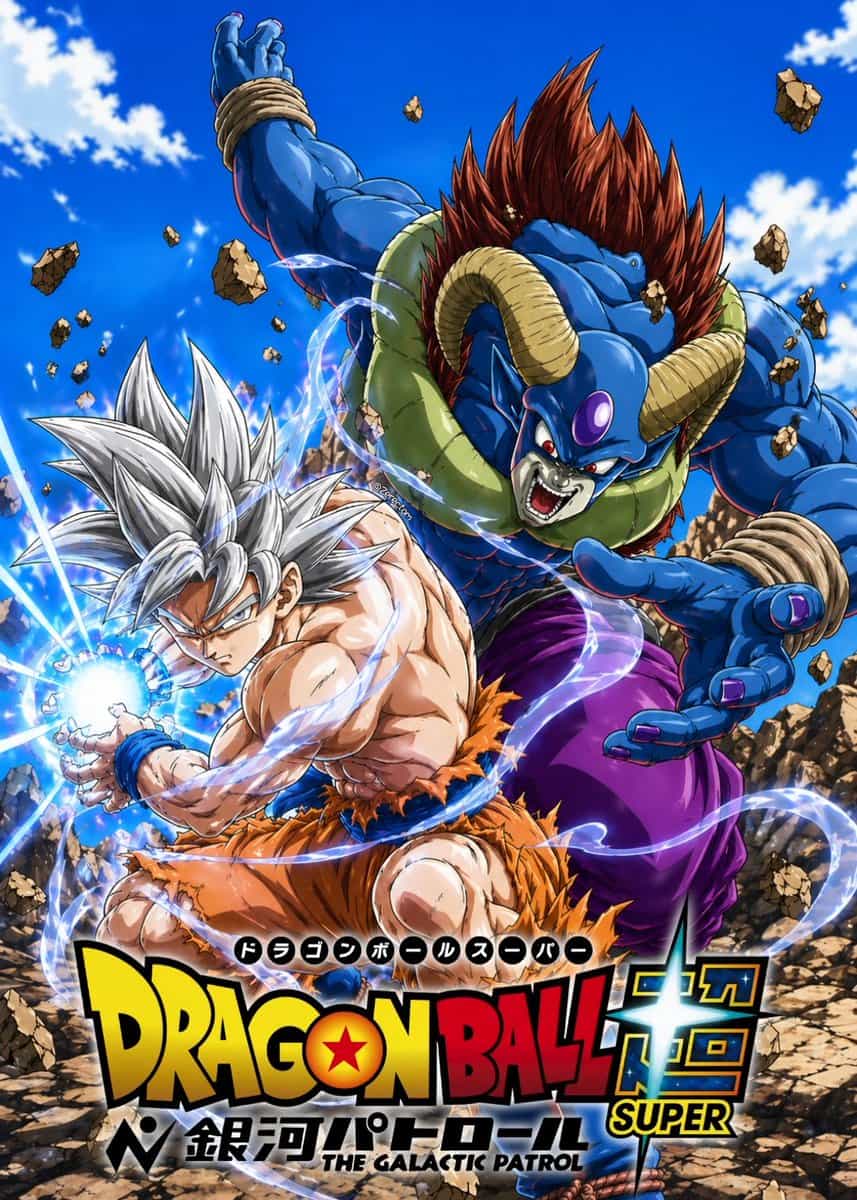 Новый ключевой визуал для Dragon Ball Super: Галактический патруль
