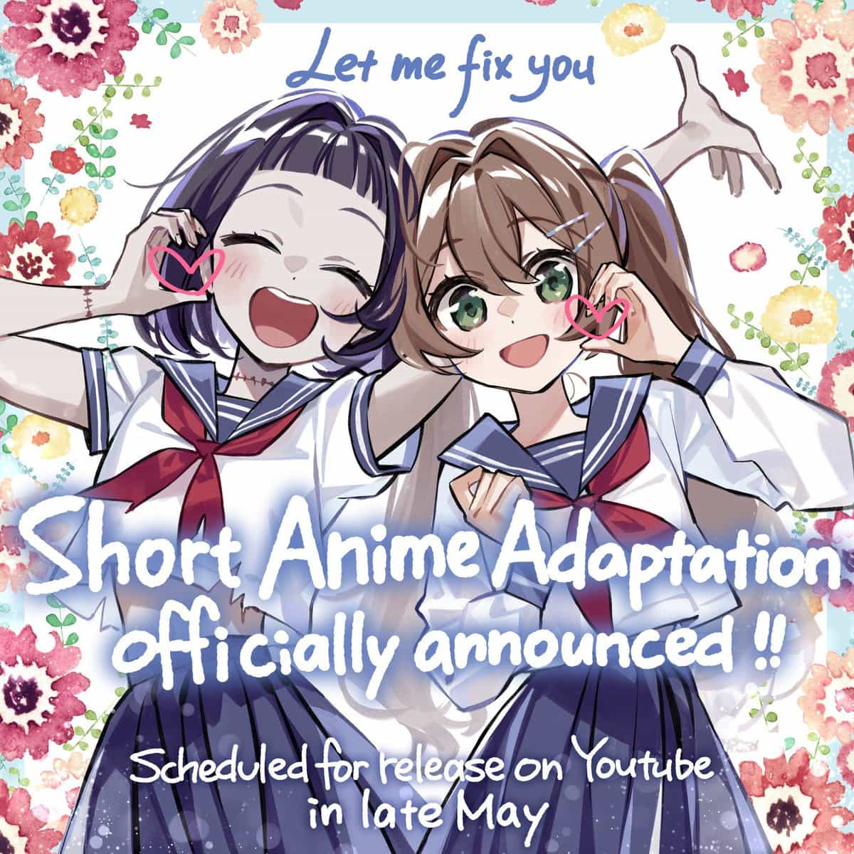 Манга «Позволь мне исправить тебя» получит короткометражное аниме 1