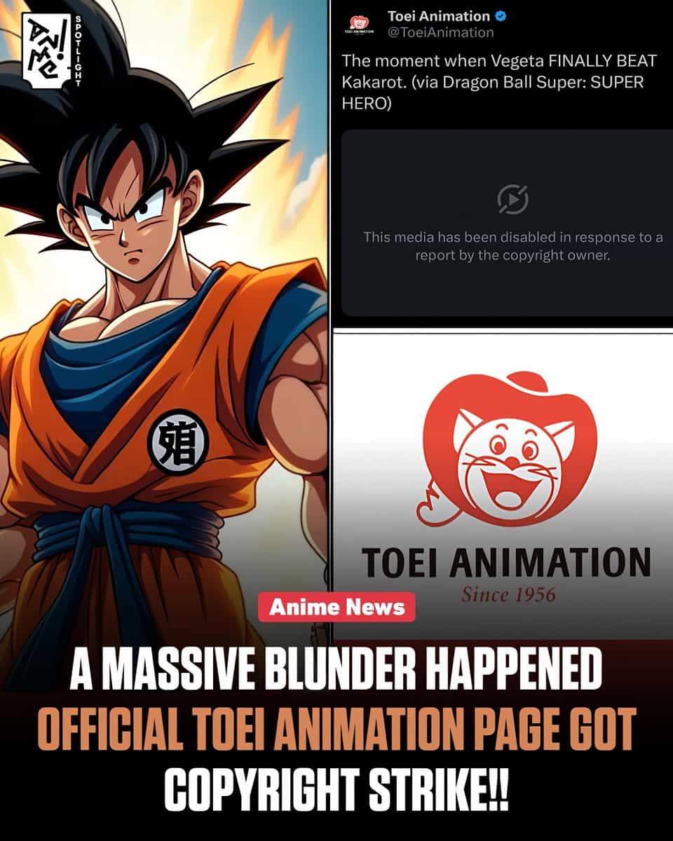 Автоматическая система копирайта подвела Toei Animation 1