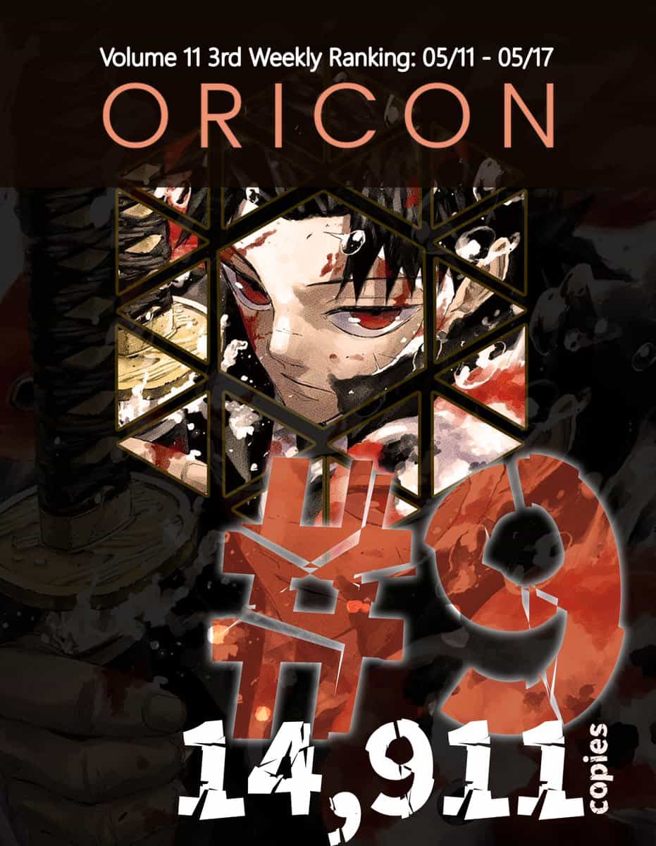 «Кагурабачи» не сбавляет оборотов: одиннадцатый том в топе Oricon