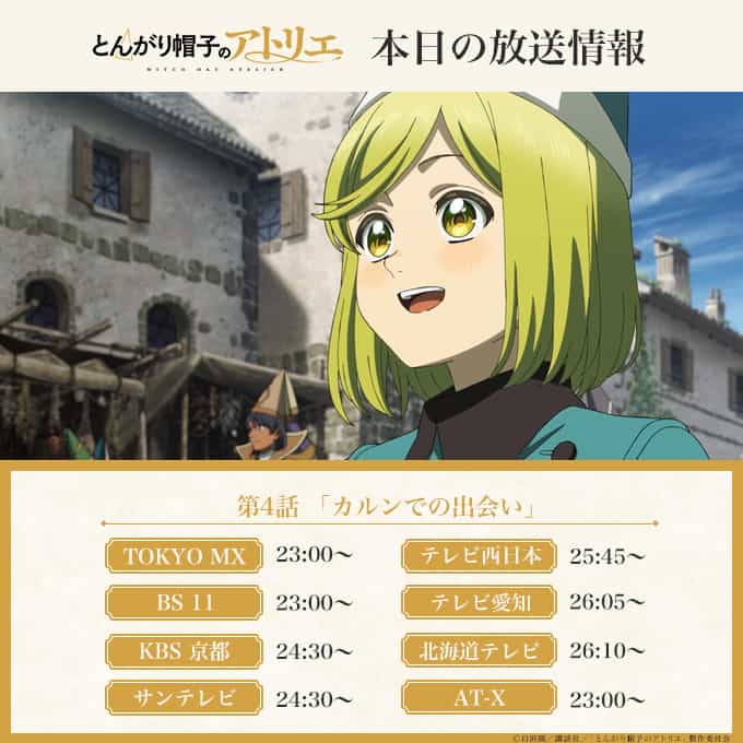 Ателье колдовских шляп: 4 эпизод выходит скоро, 5-й уже доступен! 1