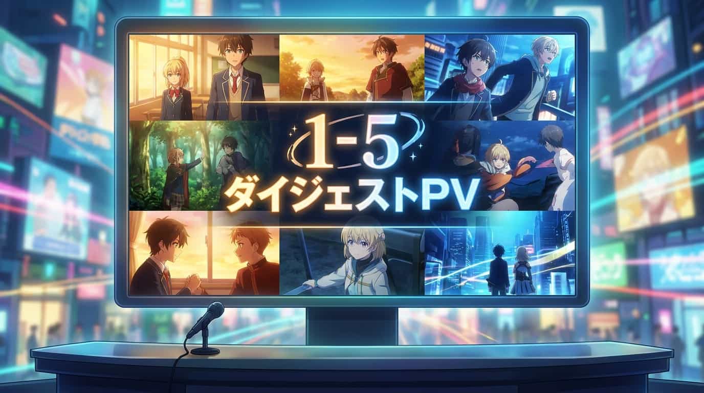 Вышел дайджест PV эпизодов 1-5 аниме «Побег из мира рыбалки» 1