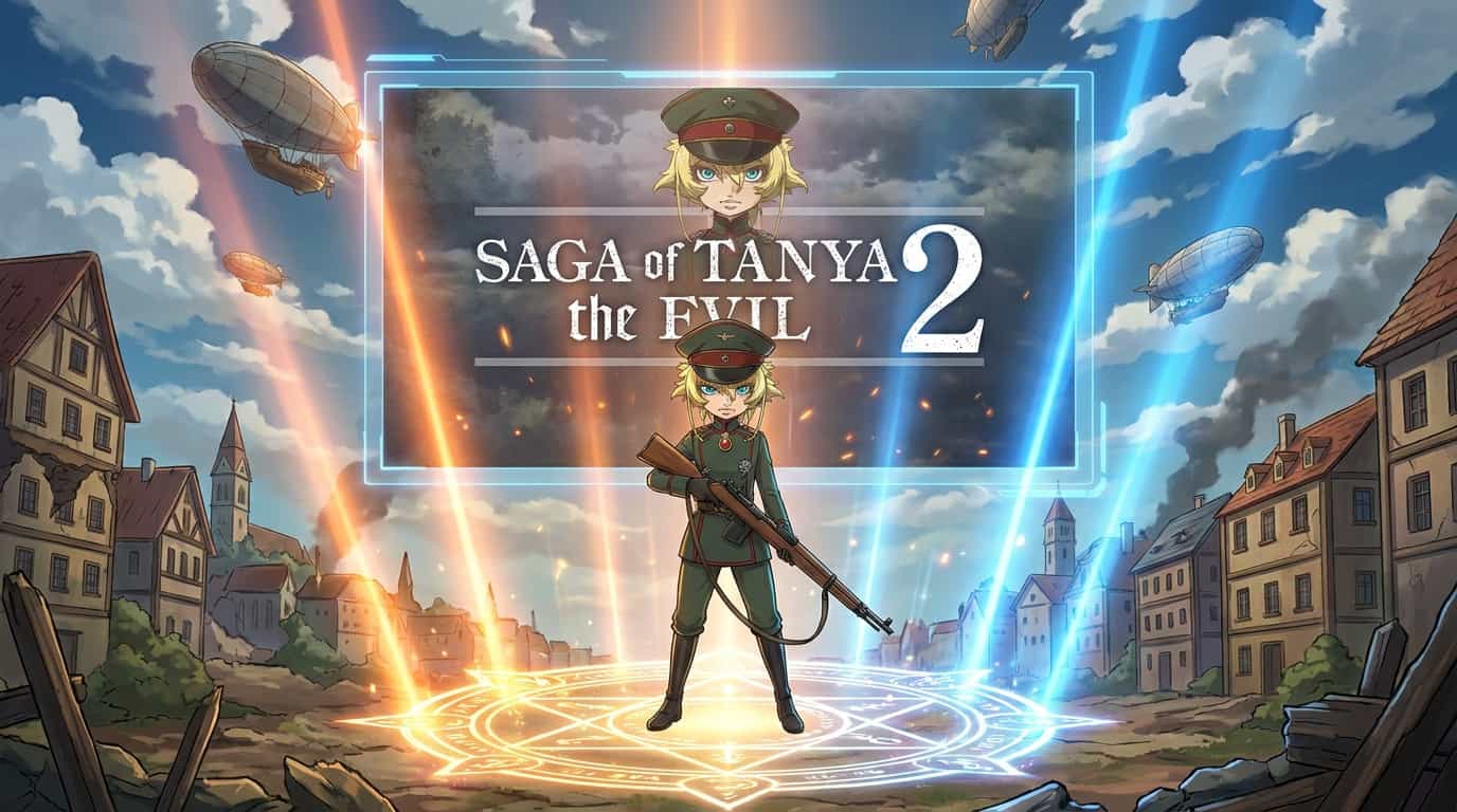 Вышел первый PV второго сезона «Военной хроники маленькой девочки» 1