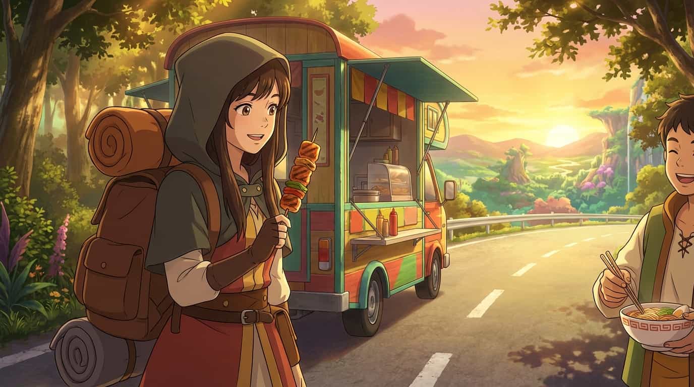 Новый трейлер и дата выхода аниме «Покинутая Святая и ее кулинарное роудтрип» 1