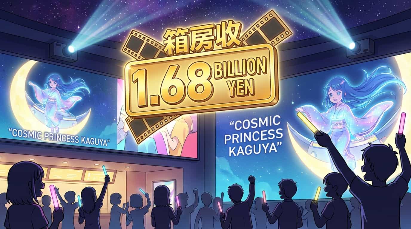 Аниме-фильм «Космическая принцесса Кагуя» собрал 1,68 млрд иен в прокате 1