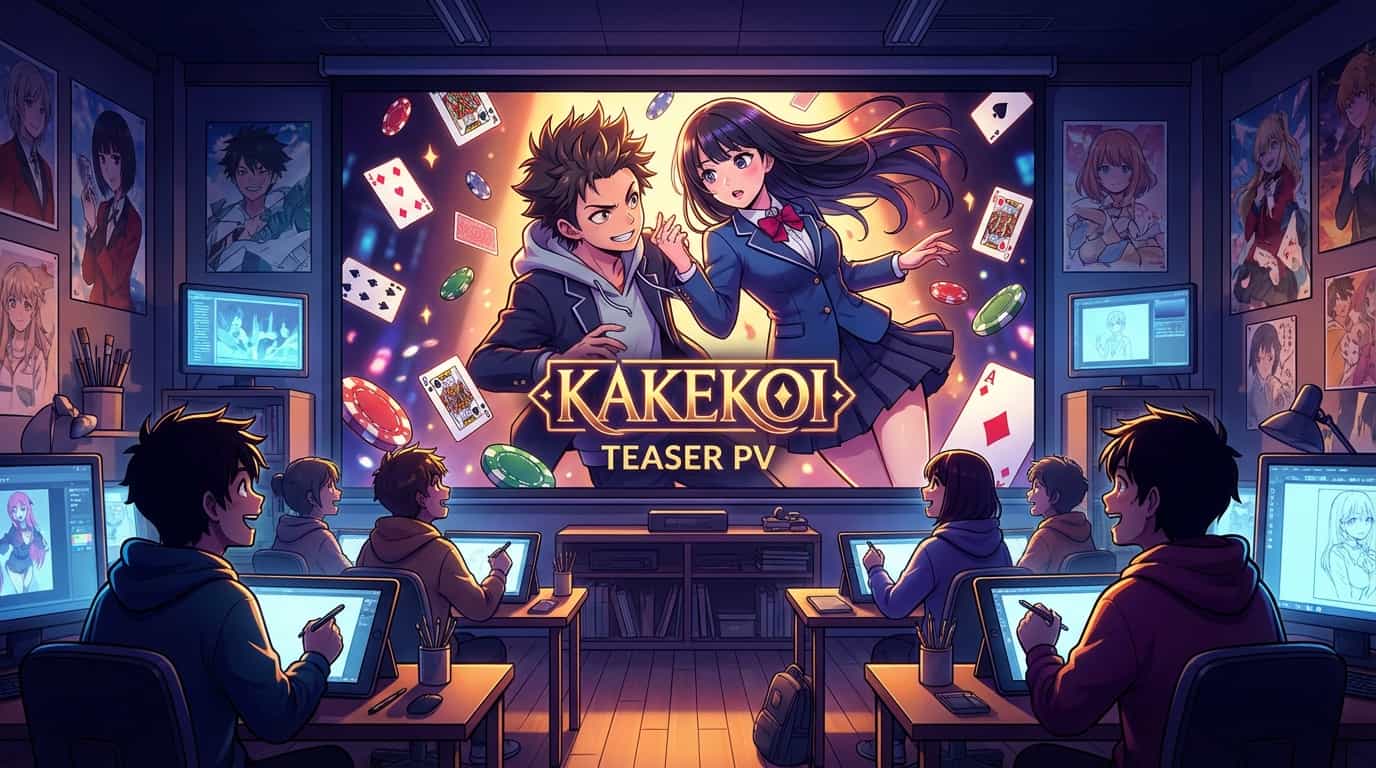 Вышел тизер аниме «Бегущая любовь» 1