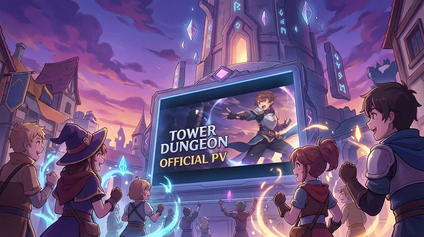 Официальный PV Tower Dungeon от Studio KEEL представлен