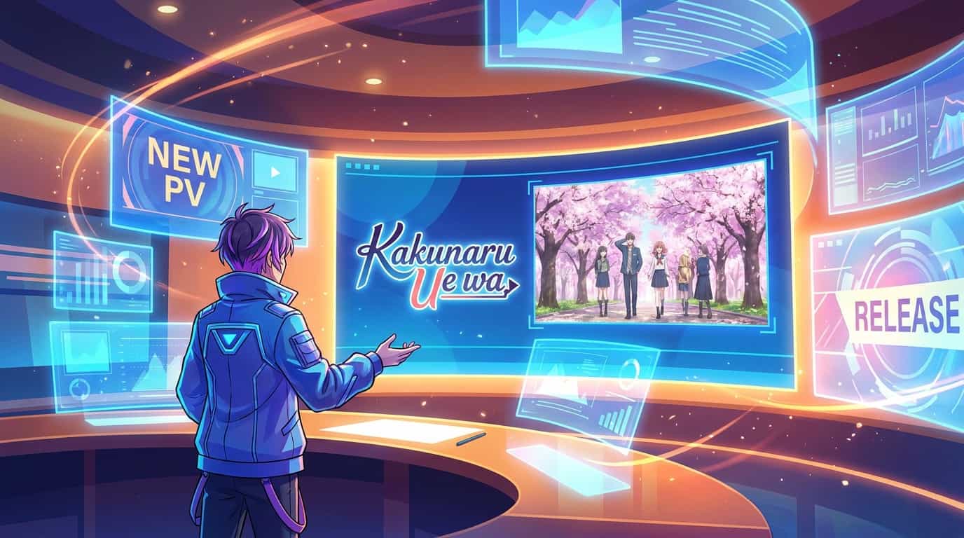 «Kakunaru Ue wa» получает трейлер — аниме про рисование от ROLL2