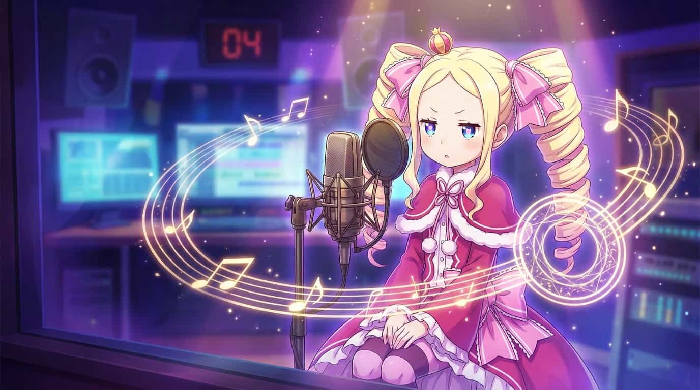 Re:Zero, 4 сезон: Сейю Беатрис представила персонажа в видео отсчета 1