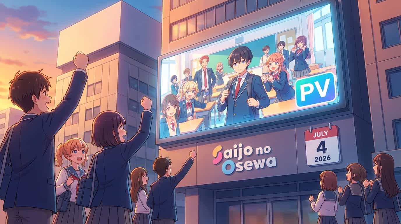 «Saijo no Osewa» — первый PV и дата выхода нового аниме