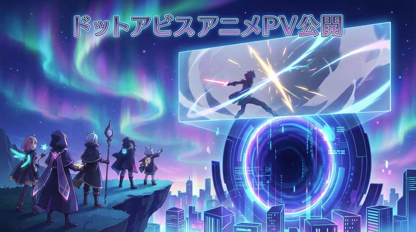 Аниме по Dot Abyss: Дебютный трейлер и дата предрегистрации