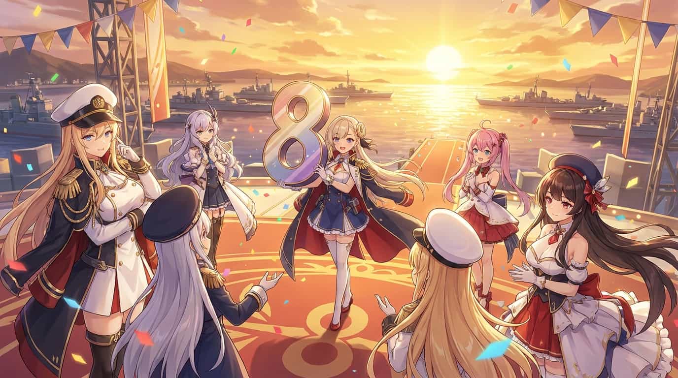 К 8-летию Azur Lane вышел аниме-PV — новые кадры и анимация