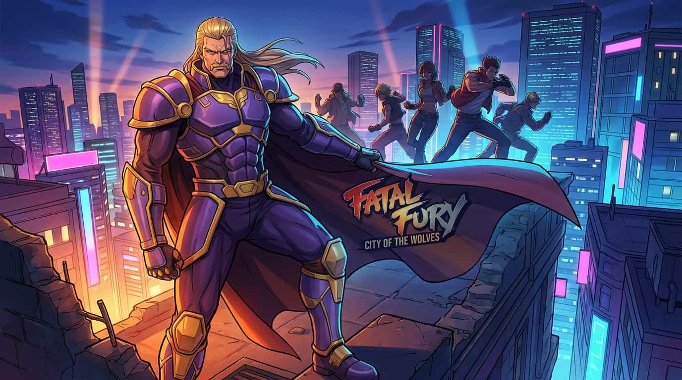 Fatal Fury: City of the Wolves — расширенный аниме-трейлер Краузера от Масами Обари! 1