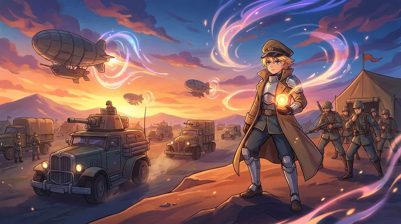Превью 10-го эпизода «Военной хроники маленькой девочки 2» — что там? 1