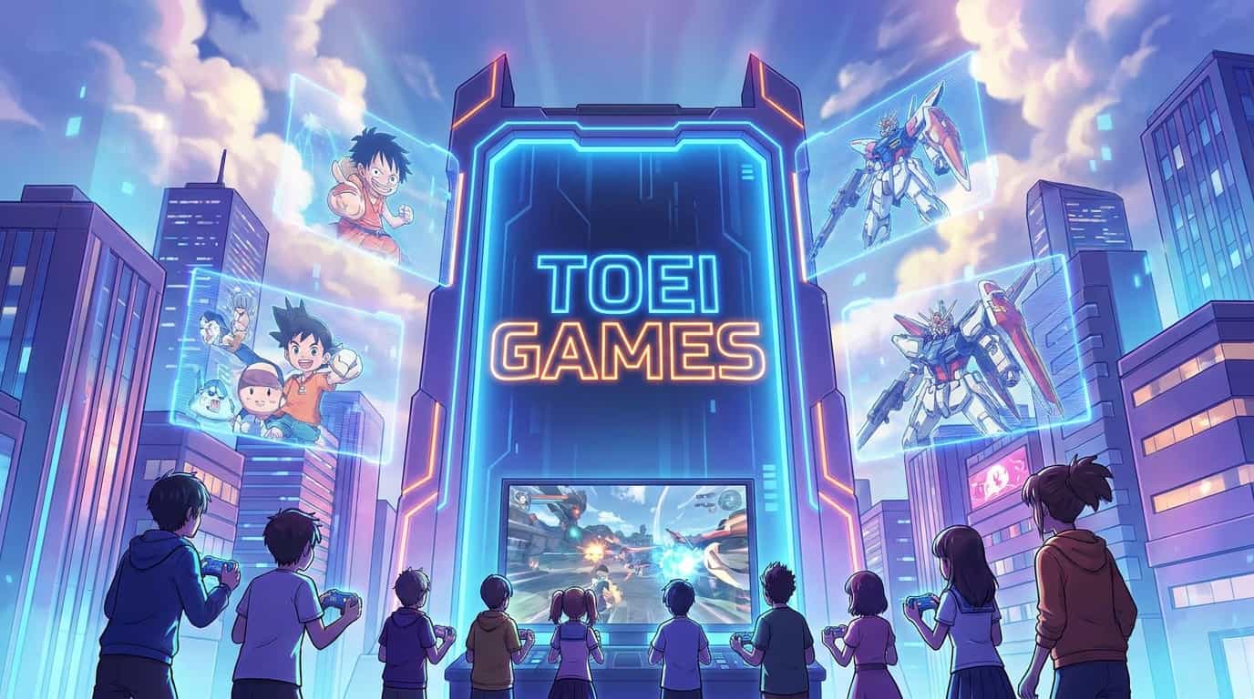 Toei запускает Toei Games и входит в игровую индустрию 1