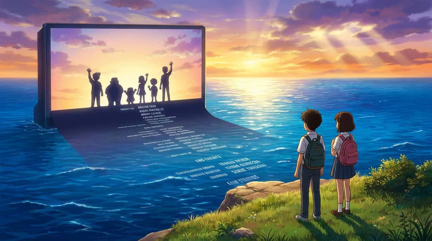 KyoAni анонсировала фильм «Титры уходят в море» — ждать придётся до 2027-го 1