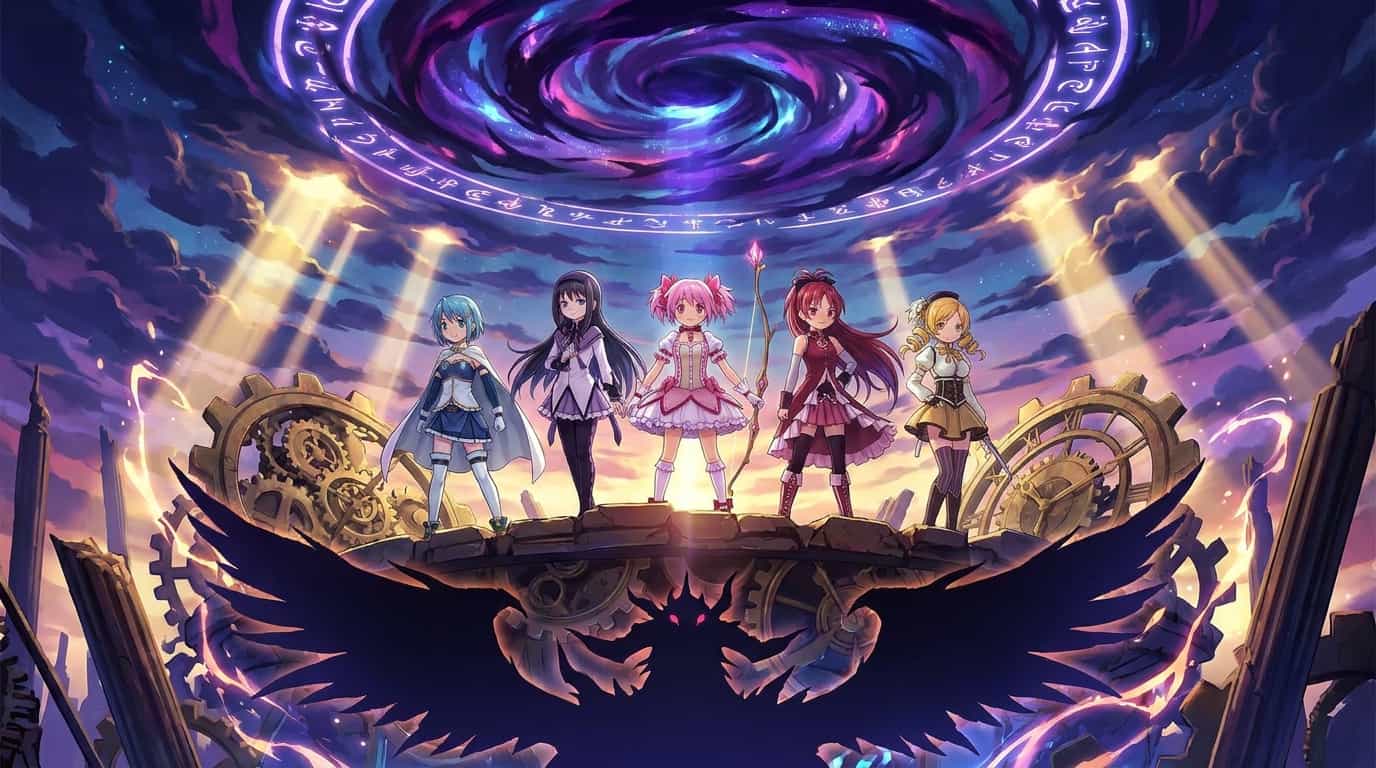 Новый трейлер «Девочки-волшебницы Мадоки: Вальпургиева ночь: Восхождение» 1