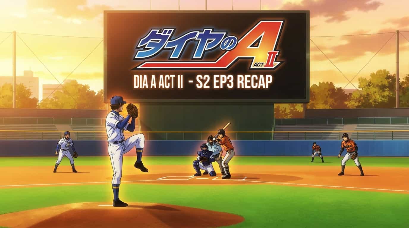 Вышел короткий рекап 3 эпизода аниме «Эйс из Алмаза: Акт II» 1