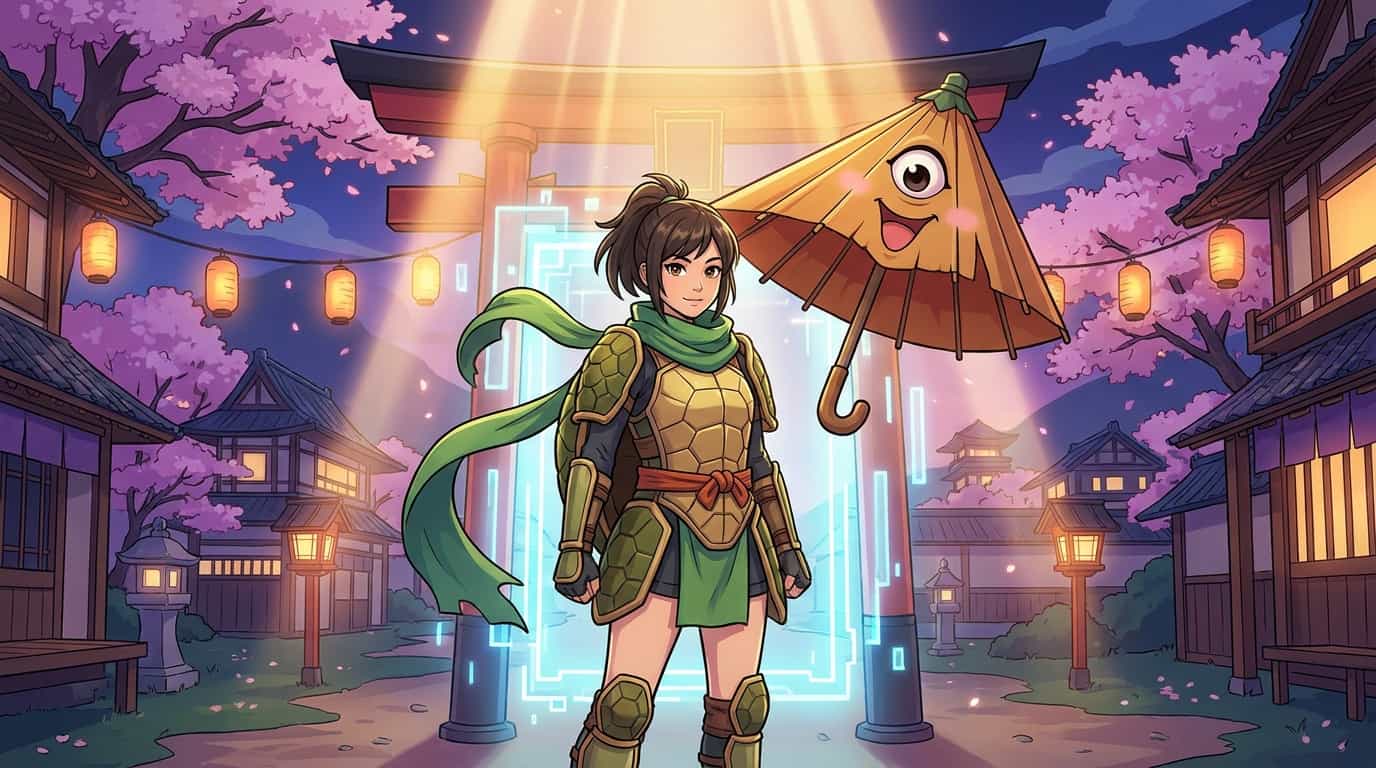 Представлен персонаж Каме из фильма Мононокэ: Каракаса 1