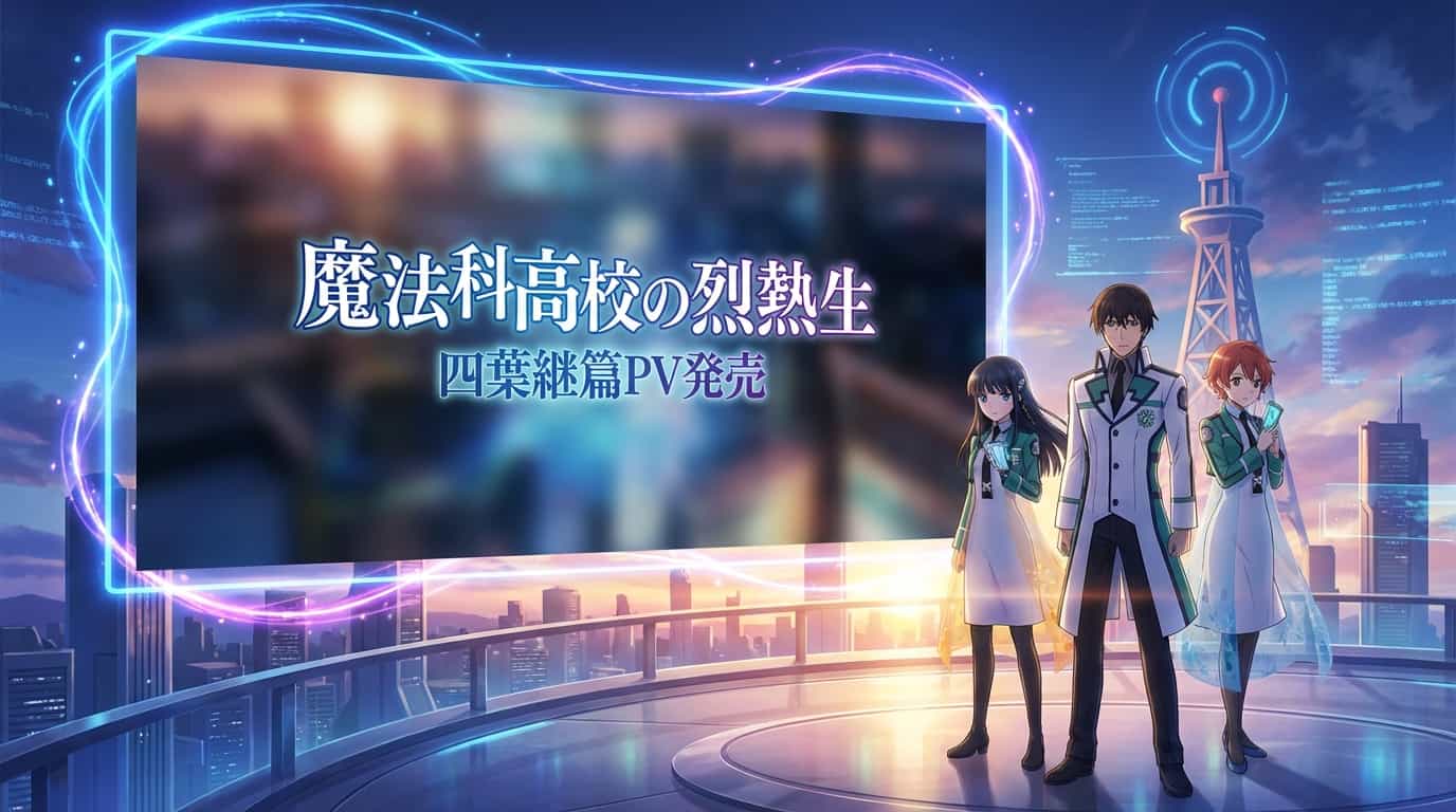 Основной трейлер фильма «Непутевый ученик в школе магии: Арка Наследования Ёцубы» 1