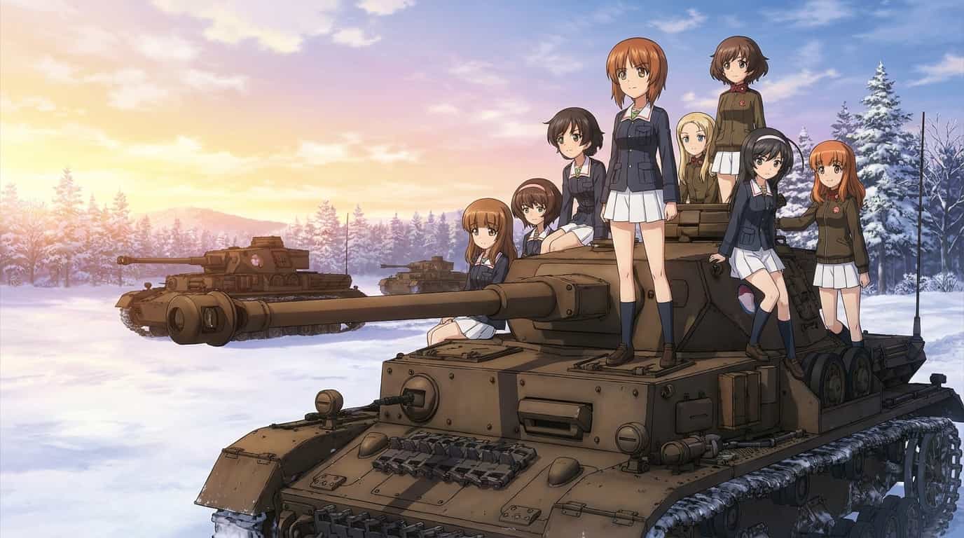 Girls und Panzer das Finale, Часть 5: Смотрим тизер и узнаем дату!