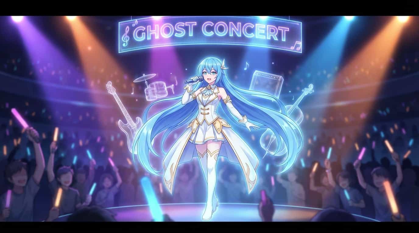 Ghost Concert: missing Songs – Шестой PV персонажа Аоки Ринки 1