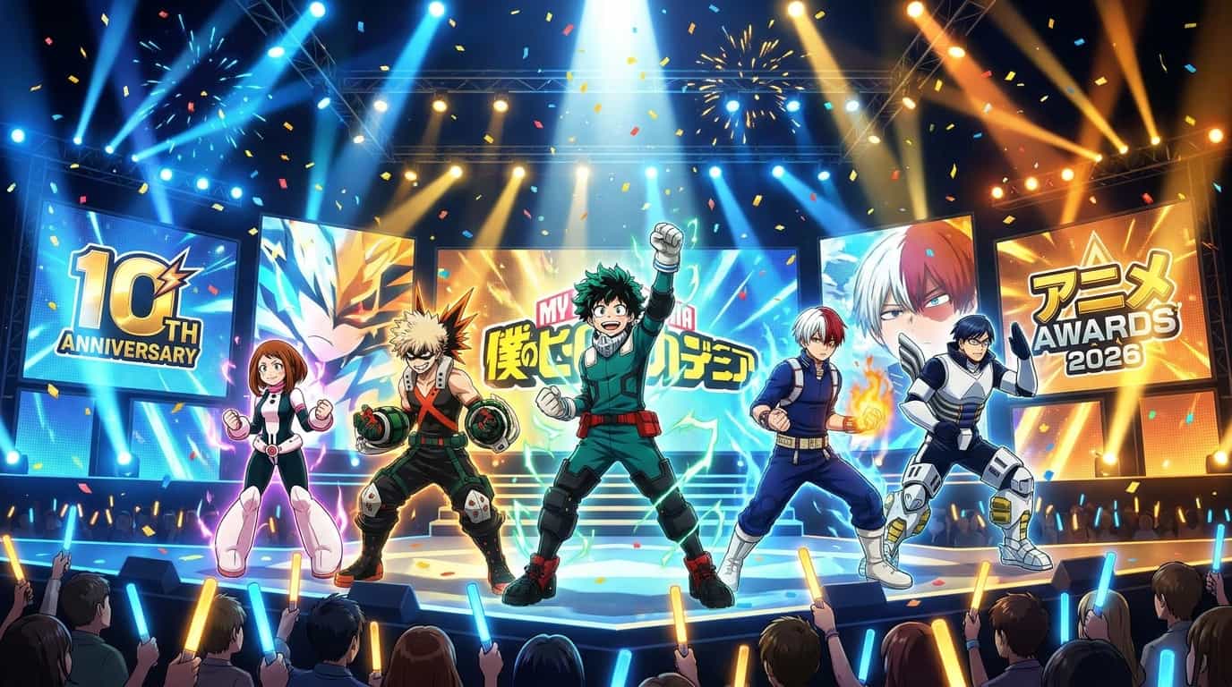 PornoGraffitti выступили на Anime Awards 2026 в честь 10-летия «Моей геройской академии»