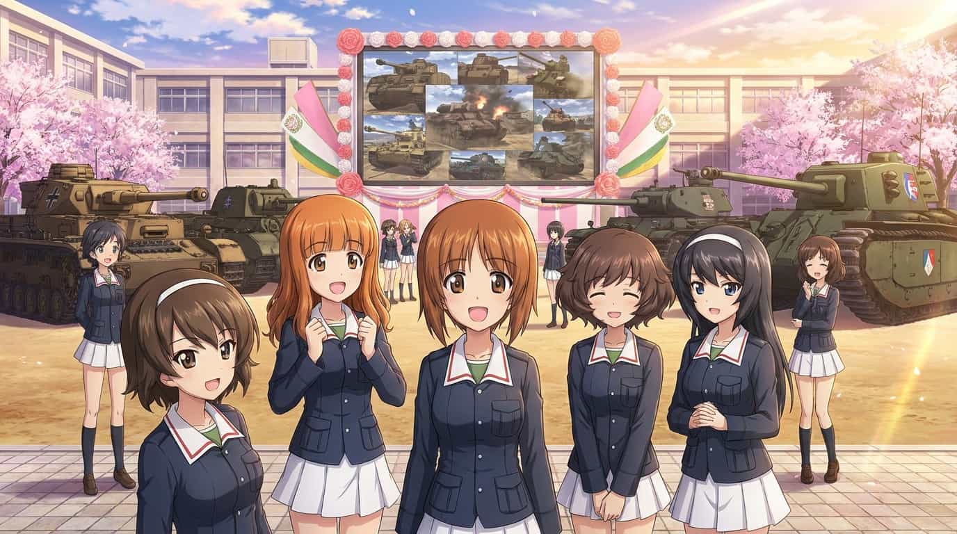 Girls und Panzer das Finale: Глава 5 — Вышел специальный PV 1