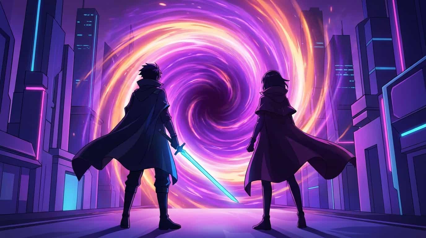 KAMUI — Он позади тебя: новый тизер-трейлер грядущего ТВ-аниме 1