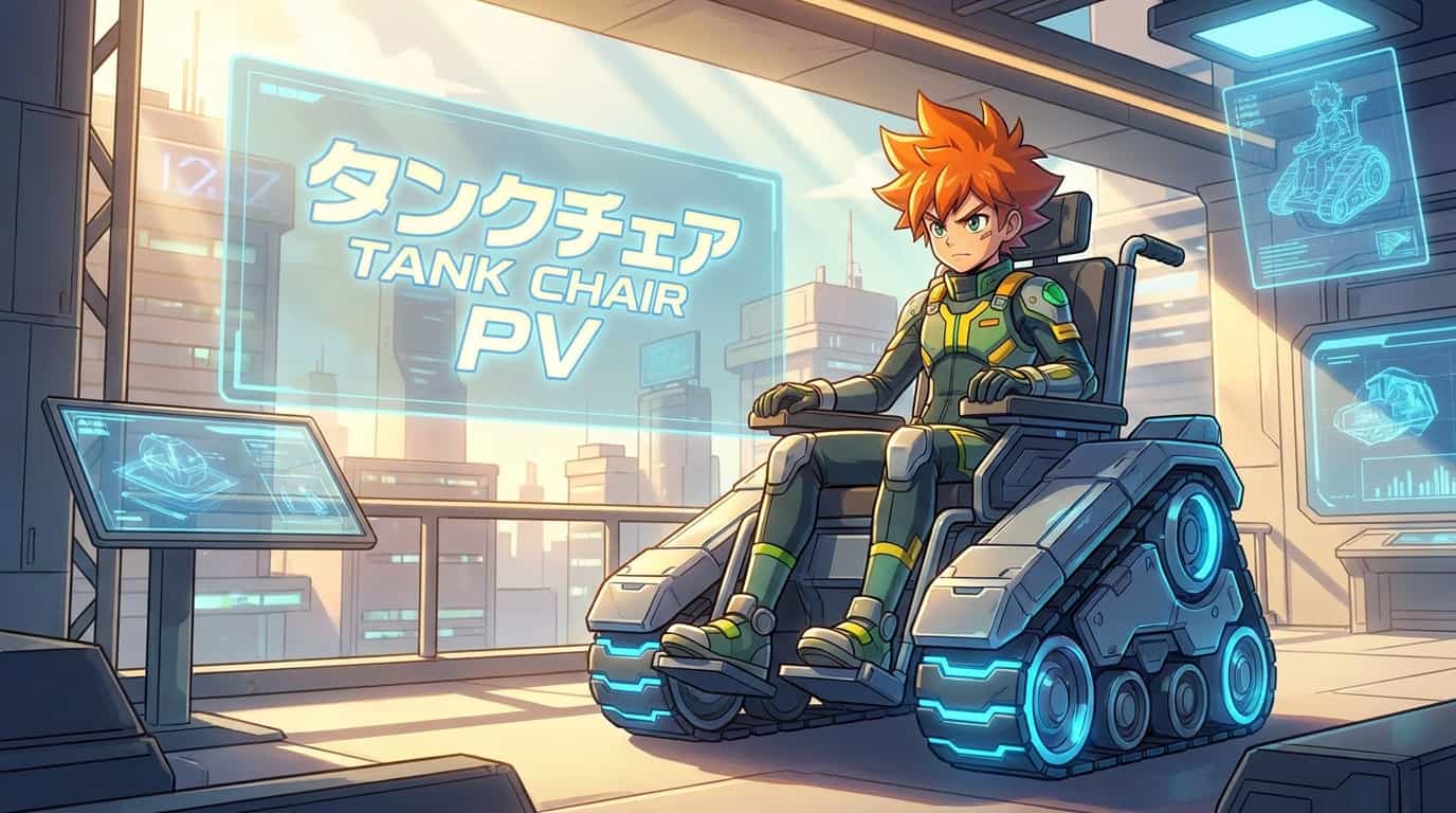 TANK CHAIR: PV персонажа Наоки Куросаки и трансляция в 2026 году 1