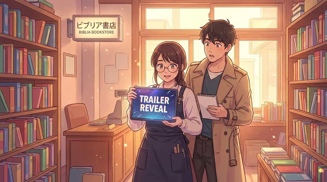Смотрим первый трейлер аниме «Детективное агентство Библия»! 1