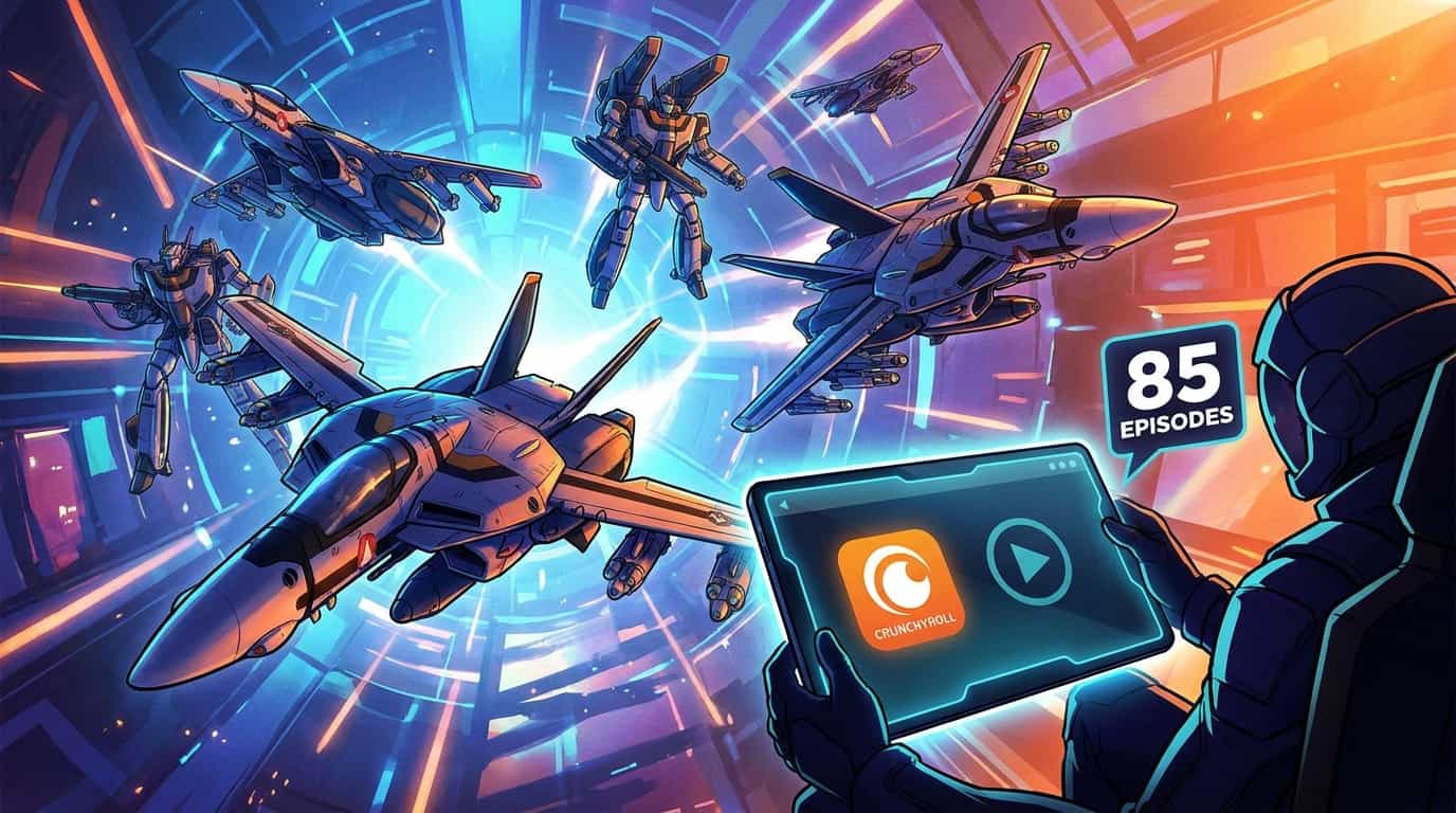 «Роботех» — ВСЕ 85 серий на Crunchyroll! 😤