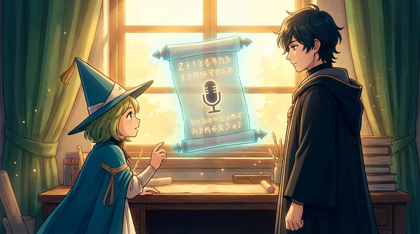 Трейлер английского дубляжа «Мастерской колдовских шляп» 1