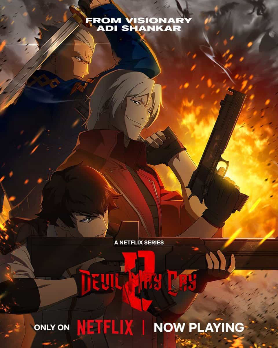 Второй сезон Devil May Cry получил новый ключевой визуал